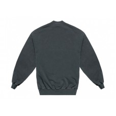 Balenciaga This Is Not Logo Sweatshirt Black