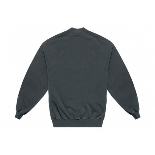 Balenciaga This Is Not Logo Sweatshirt Black