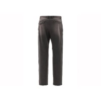 Balenciaga Worn Out Cotton Knit Trousers Black