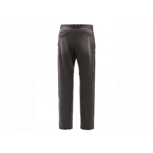 Balenciaga Worn Out Cotton Knit Trousers Black