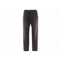Balenciaga Worn Out Cotton Knit Trousers Black