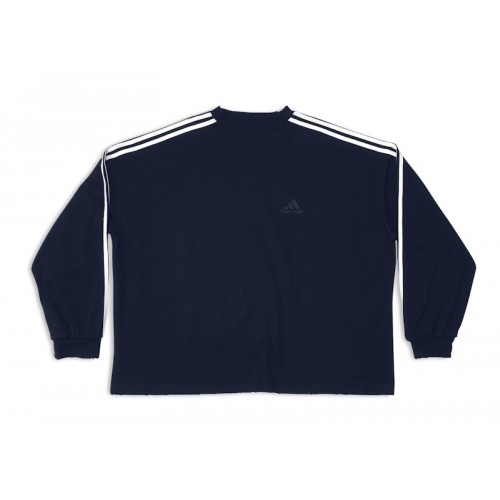 Balenciaga x adidas L/S T-Shirt Navy Balenciaga x adidas L/S T-Shirt Navy