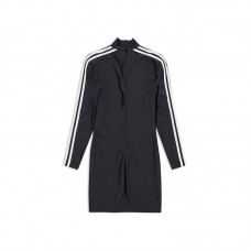 Balenciaga x adidas Long Sleeve Mini Dress Black