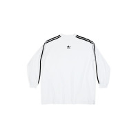 Balenciaga x adidas Long Sleeve T-Shirt Oversized White