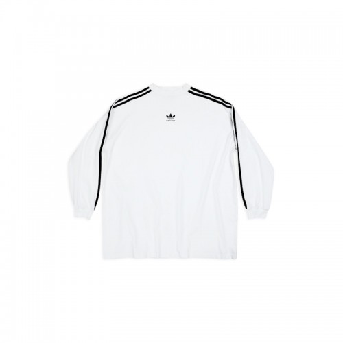 Balenciaga x adidas Long Sleeve T-Shirt Oversized White