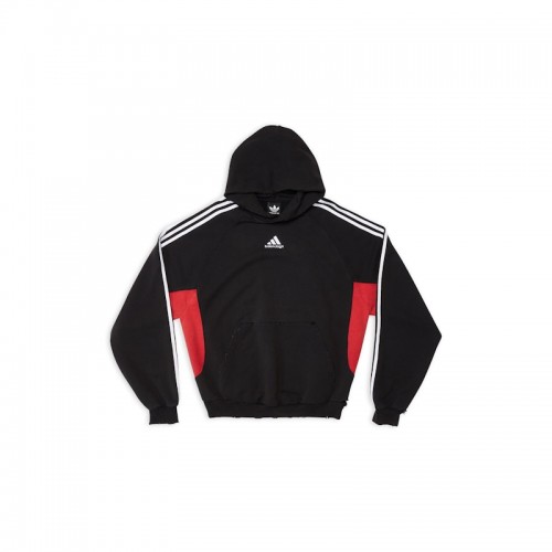 Balenciaga x adidas Mens Hoodie Small Fit Black