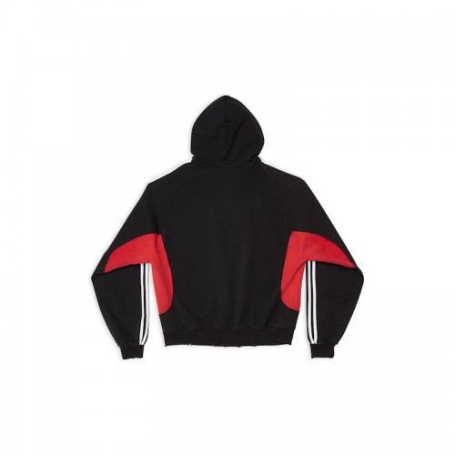 Balenciaga x adidas Mens Hoodie Small Fit Black
