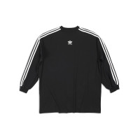 Balenciaga x adidas Oversized L/S T-Shirt Black