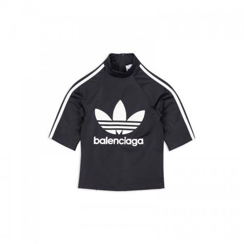 Balenciaga x adidas Short Sleeve Athletic Top Black