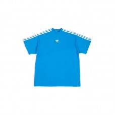 Balenciaga x adidas T-Shirt Oversized Blue