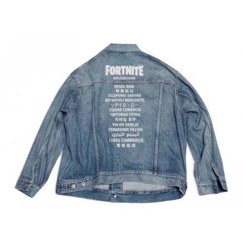 Balenciaga x FORTNITE©2021 Large Fit Jacket Blue