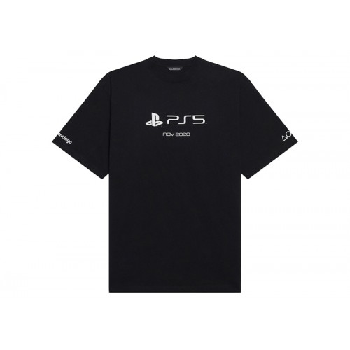 Balenciaga x PlayStation Boxy T-shirt Black Balenciaga x PlayStation Boxy T-shirt Black
