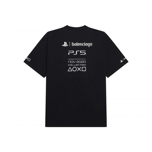 Balenciaga x PlayStation Boxy T-shirt Black Balenciaga x PlayStation Boxy T-shirt Black