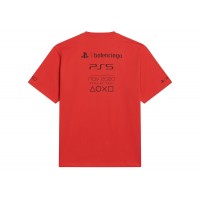 Balenciaga x PlayStation Boxy T-shirt Red