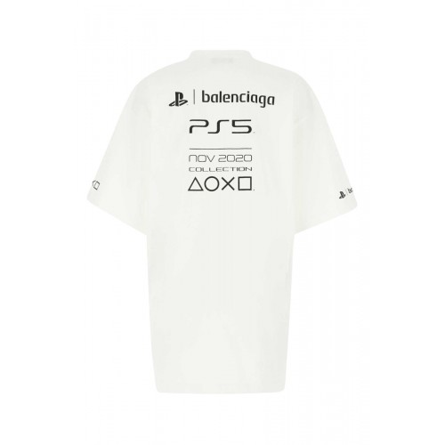 Balenciaga x PlayStation Boxy T-shirt White Balenciaga x PlayStation Boxy T-shirt White