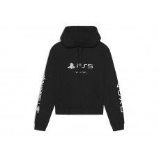 Balenciaga x PlayStation Fitted Hoodie Black