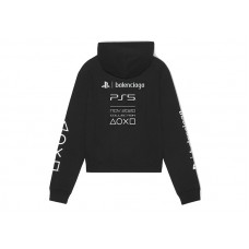 Balenciaga x PlayStation Fitted Hoodie Black