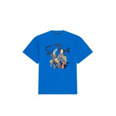 Balenciaga x The Simpsons Oversized T-Shirt Indigo