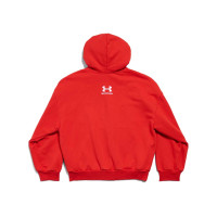 Balenciaga x Under Armour Zip-Up Hoodie Regular Fit Red/White