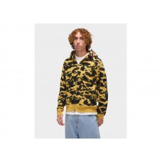 BAPE 1st Camo Shark Full Zip Hoodie Yellow