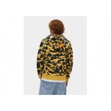 BAPE 1st Camo Shark Full Zip Hoodie Yellow
