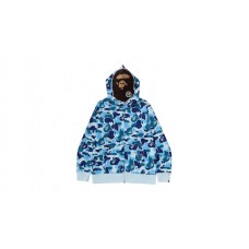 BAPE ABC Camo 2nd Ape Full Zip Hoodie Blue
