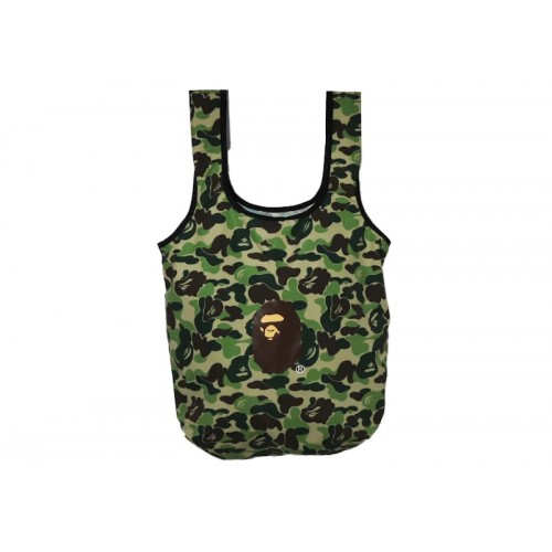 BAPE ABC Camo Ape Head Utility Bag Green BAPE ABC Camo Ape Head Utility Bag Green