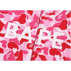 BAPE ABC Camo BAPE Full Zip Hoodie Pink