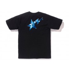 BAPE ABC Camo Bape Sta Logo Tee Black Blue