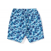 BAPE ABC Camo Beach Shorts (SS23) Blue