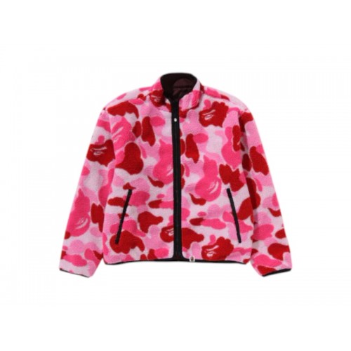 BAPE ABC Camo Boa Ripstop Reversible Jacket Pink BAPE ABC Camo Boa Ripstop Reversible Jacket Pink