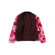 BAPE ABC Camo Boa Ripstop Reversible Jacket Pink
