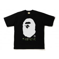 BAPE ABC Camo By Bathing Ape Relaxed Fit Tee Black/Green