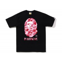 BAPE ABC Camo By Bathing Ape Tee Black/Pink
