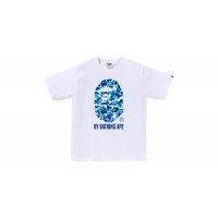 BAPE ABC Camo By Bathing Ape Tee (SS25) White/Blue
