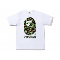 BAPE ABC Camo By Bathing Ape Tee White/Green