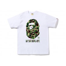 BAPE ABC Camo By Bathing Ape Tee White/Green