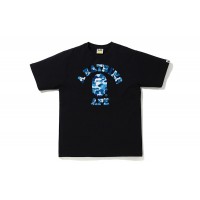 BAPE ABC Camo College Tee (SS21) Black/Blue
