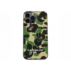 BAPE ABC Camo iPhone 13 Pro Max Case Green