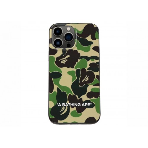 BAPE ABC Camo iPhone 13 Pro Max Case Green