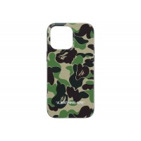 BAPE ABC Camo iPhone 14 Pro Max Case Green