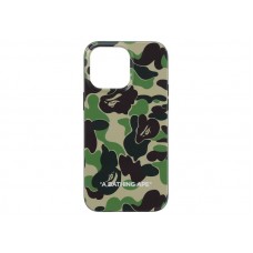 BAPE ABC Camo iPhone 14 Pro Max Case Green