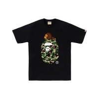 BAPE ABC Camo Milo On Big Ape Tee (SS25) Black/Green