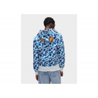 BAPE ABC Camo Shark Full Zip Hoodie Blue