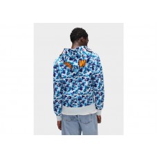 BAPE ABC Camo Shark Full Zip Hoodie Blue