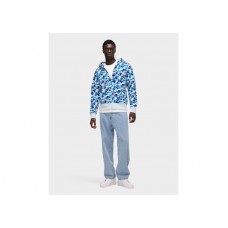 BAPE ABC Camo Shark Full Zip Hoodie Blue