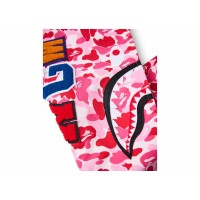 BAPE ABC Camo Shark Full Zip Hoodie Pink