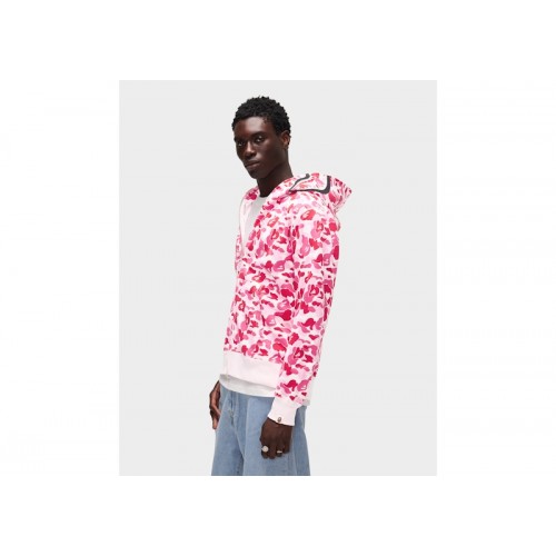 BAPE ABC Camo Shark Full Zip Hoodie Pink BAPE ABC Camo Shark Full Zip Hoodie Pink