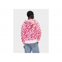 BAPE ABC Camo Shark Full Zip Hoodie Pink