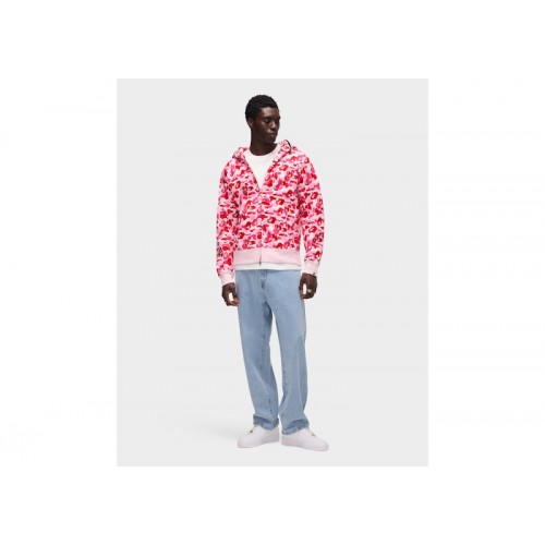 BAPE ABC Camo Shark Full Zip Hoodie Pink BAPE ABC Camo Shark Full Zip Hoodie Pink